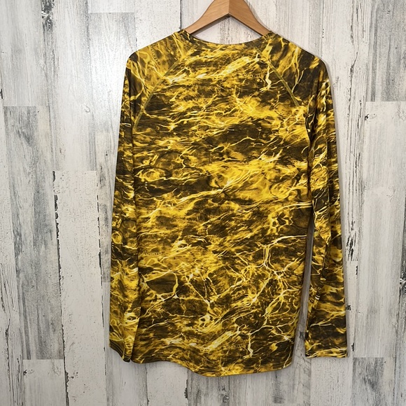 A23 medium yellow long sleeve size M (38-40) MOSSY OAK - Picture 4 of 4